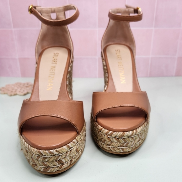Stuart Weitzman Nudistcurve Espadrille Wedge - Picture 4 of 8